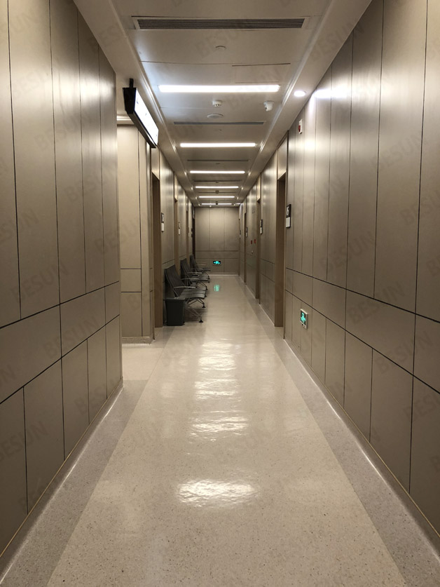 广州番禺祈祷医院走廊墙