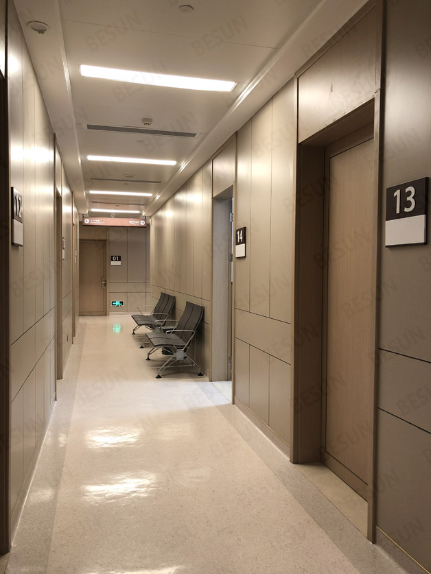 广州番禺祈祷医院走廊墙